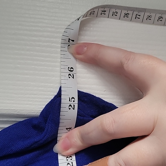 Bright Blue 3/4 Sleeve Cardigan - Picture 3 of 8